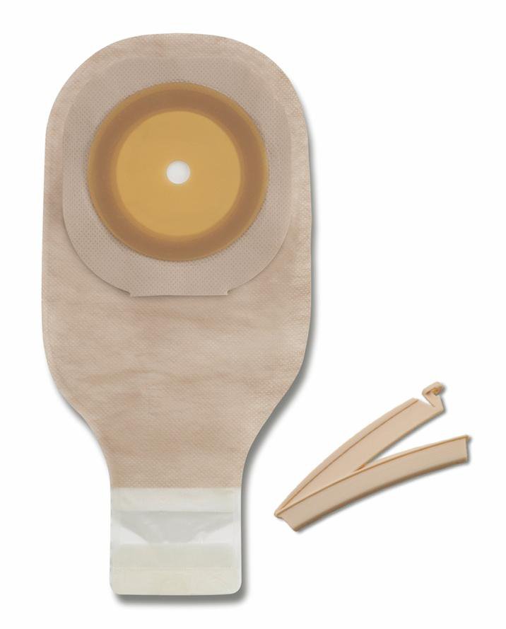 Premier One-Piece Drainable Ultra-Clear Ostomy Pouch Kit, 12-Inch Length, Up to 2 Inch Stoma-Ostomy Pouch Premier One-Piece System 12 Inch Length Trim To Fit Up to 2-1/2 Inch Stoma Drainable