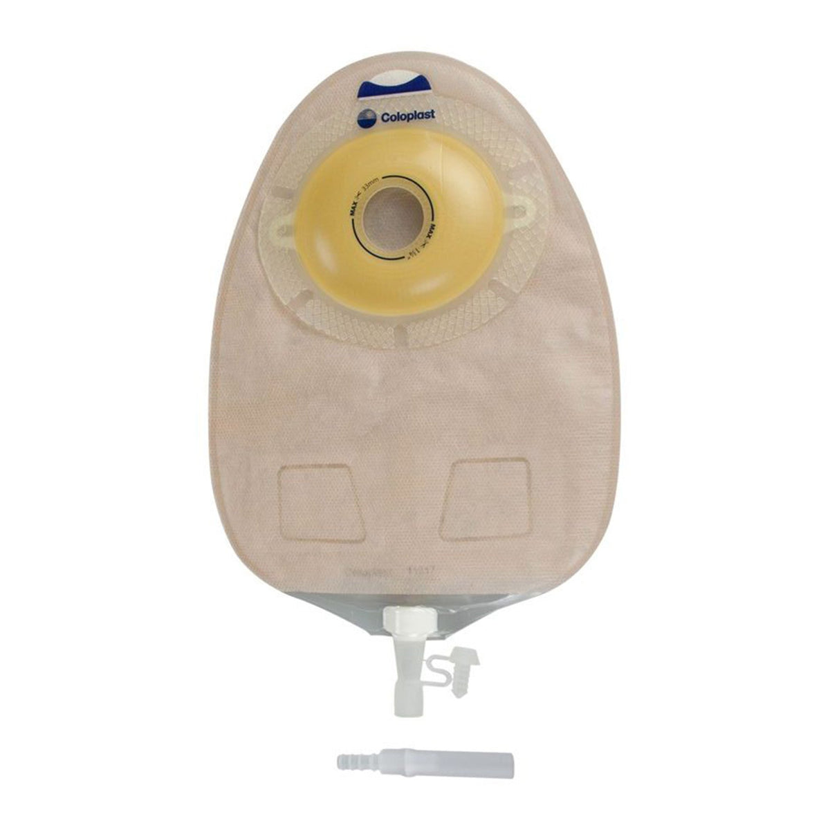 SenSura One-Piece Drainable Opaque Urostomy Pouch, 10-3/8 Inch Length, 1 Inch Stoma-"Urostomy Pouch SenSura One-Piece System 10-3/8 Inch Length, Maxi Convex Light, Pre-Cut 1-1/4 Inch Stoma Drainable"