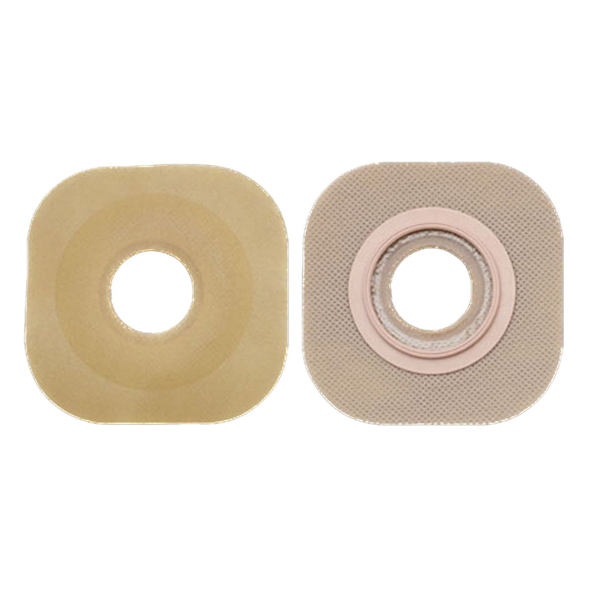 New Image Flextend Colostomy Barrier With 1-Inch Stoma Opening-"Ostomy Barrier New Image Flextend Precut, Extended Wear Without Tape 44 mm Flange Green Code System Hydrocolloid 1 Inch Opening"