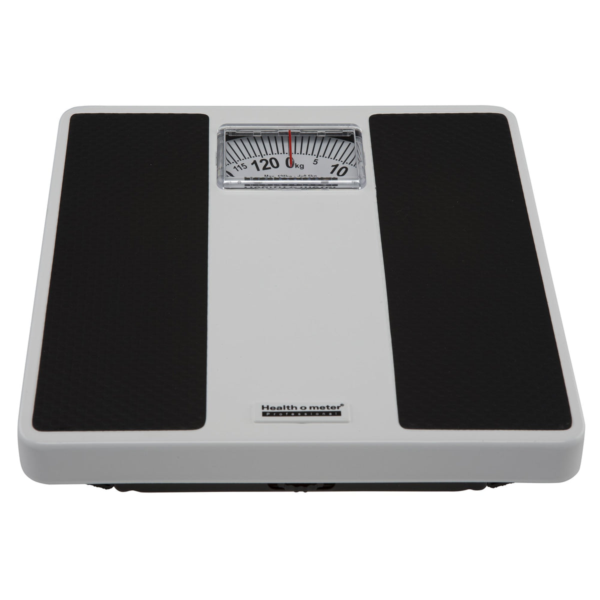 Health O Meter Mechanical Floor Scale-Floor Scale Health O Meter Dial Display 270 lbs. Capacity Black / White Analog