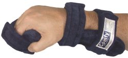Comfy Splints Resting Hand / Wrist Splint, Large-Resting Wrist / Hand Splint ComfySplints Foam / Terry Cloth / Steel Left or Right Hand Blue Large