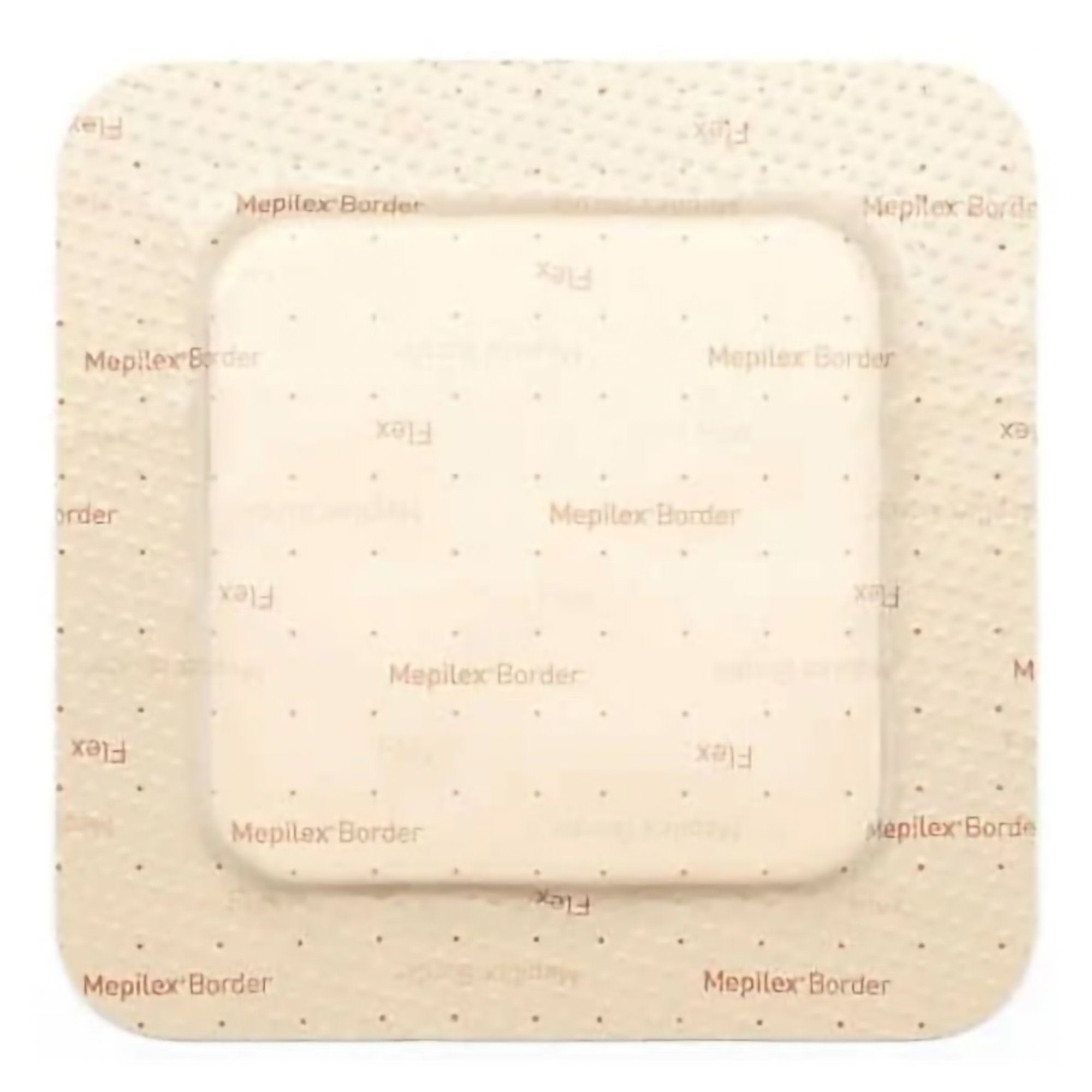 Mepilex® Border Flex Adhesive with Border Foam Dressing, 3 x 3 Inch - Wound Care>Advanced Wound Care>Foam Dressings - Moln...