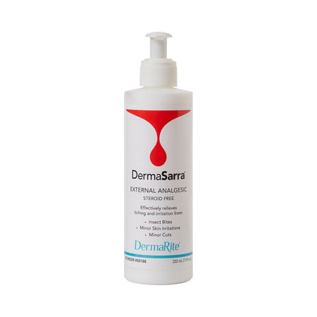 DermaSarra Camphor / Menthol Itch Relief-Itch Relief DermaSarra 0.5% - 0.5% Strength Lotion 7.5 oz. Bottle