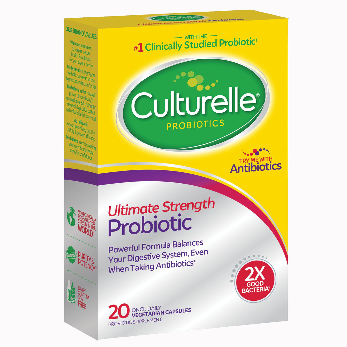 Culturelle® Ultimate Strength Probiotic Capsules