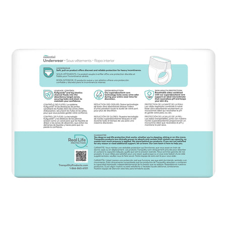 Select® Heavy Protection Absorbent Underwear, Small - Incontinence>Adult Briefs and Protective Undergarments - Principle B...