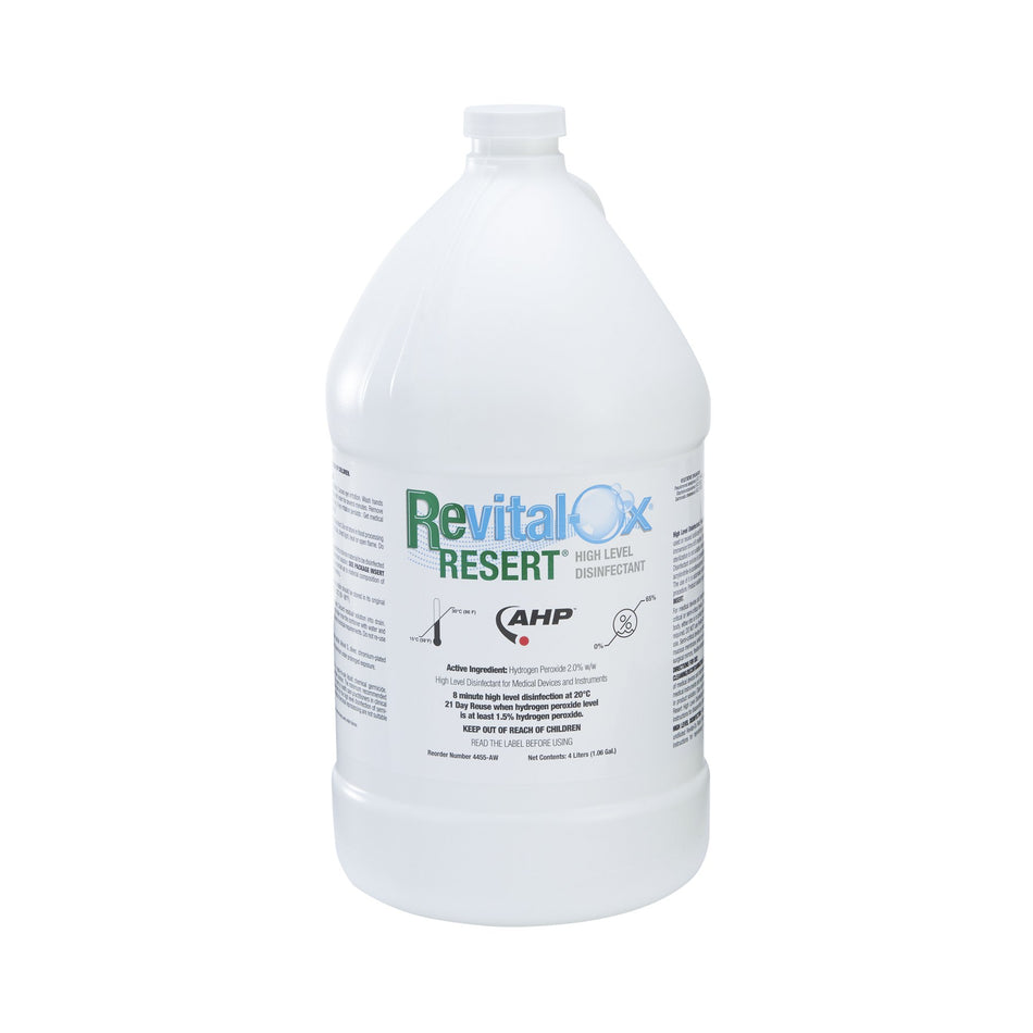 Revital-Ox� RESERT Hydrogen Peroxide High Level Disinfectant-Hydrogen Peroxide High-Level Disinfectant Revital-Ox� RESERT� RTU Liquid 4 Liter Container Reusable