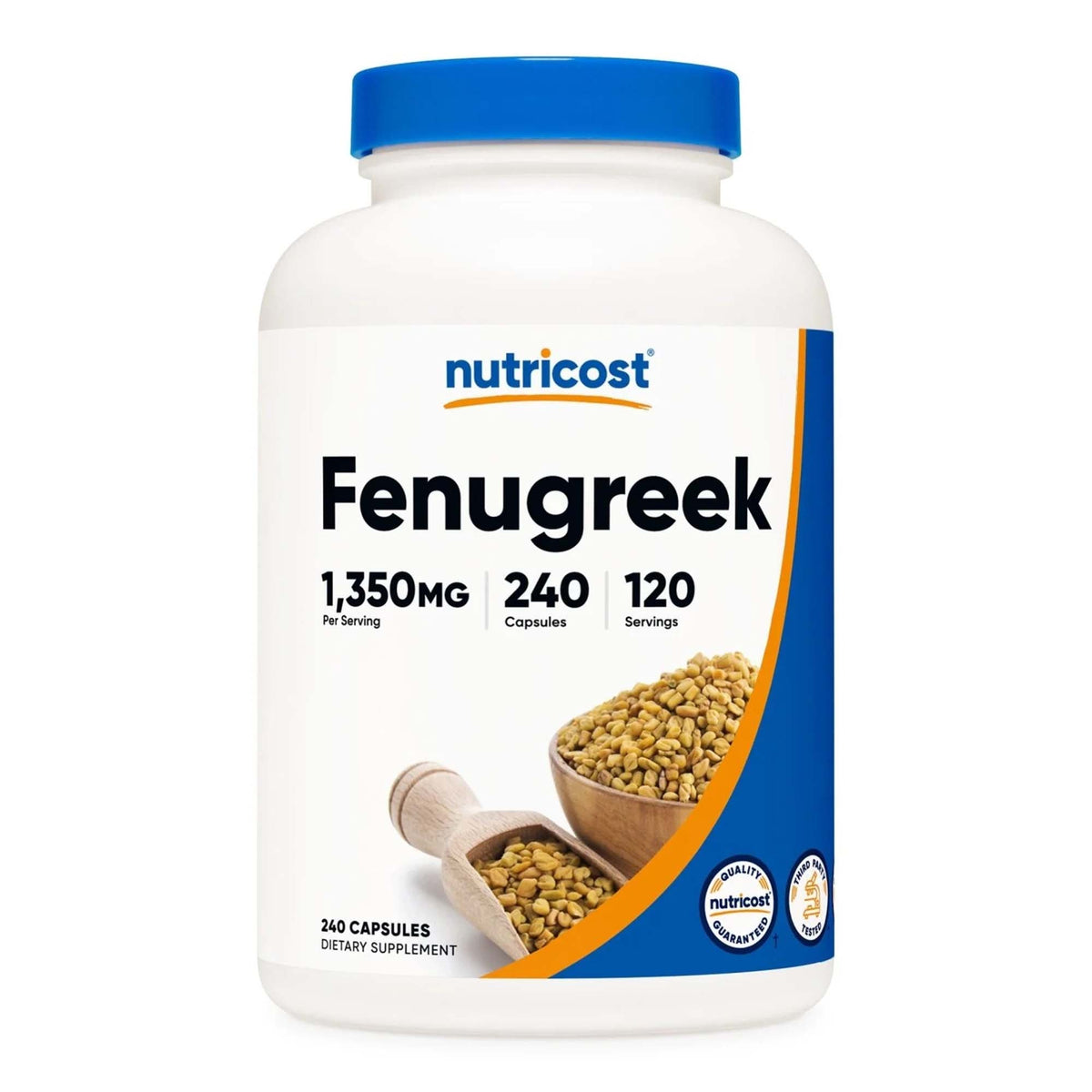nutricost® 675 mg Fenugreek Capsules - Pharmaceuticals>Over the Counter>Nonprescription Vitamins and Minerals - Nutricost