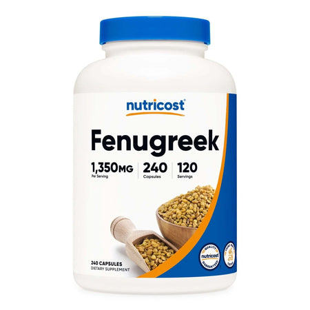 nutricost® 675 mg Fenugreek Capsules - Pharmaceuticals>Over the Counter>Nonprescription Vitamins and Minerals - Nutricost