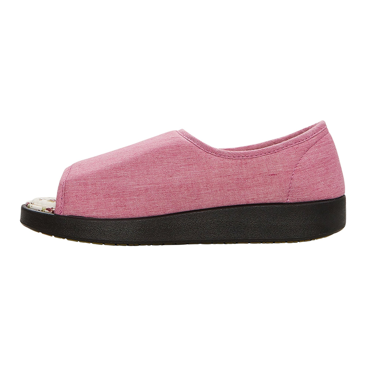 Silverts® Hook and Loop Closure Shoe, Size 9, Misty Rose