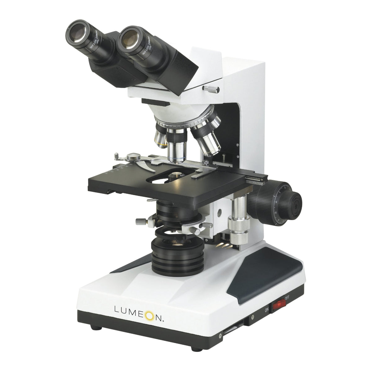 McKesson LUMEON Hematology Microscope-"McKesson LUMEON Hematology Microscope Binocular Head 4X, 10X, 40X, 50X Oil and 100X Oil Achromatic Objectives"