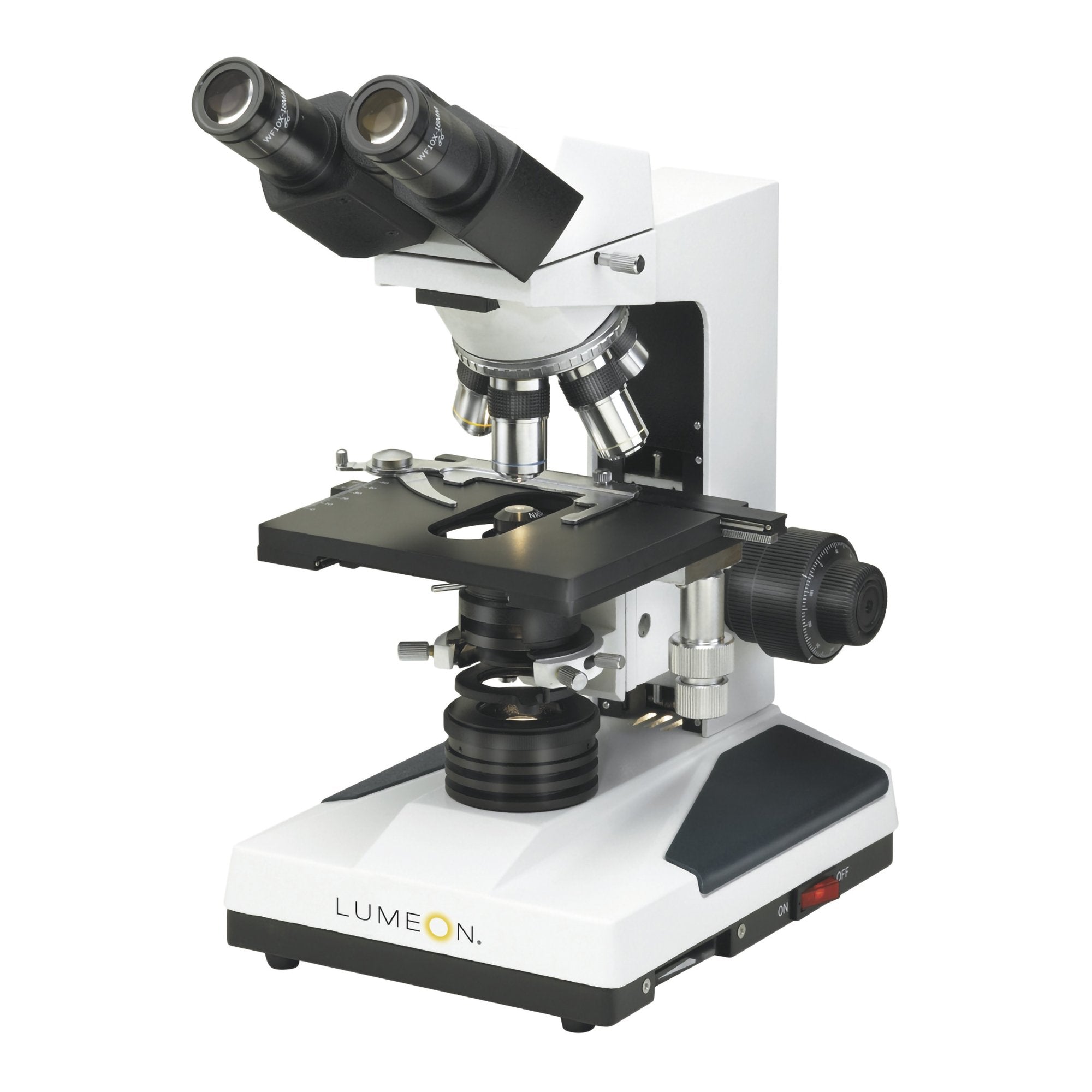 McKesson LUMEON Hematology Microscope-"McKesson LUMEON Hematology Microscope Binocular Head 4X, 10X, 40X, 50X Oil and 100X Oil Achromatic Objectives"