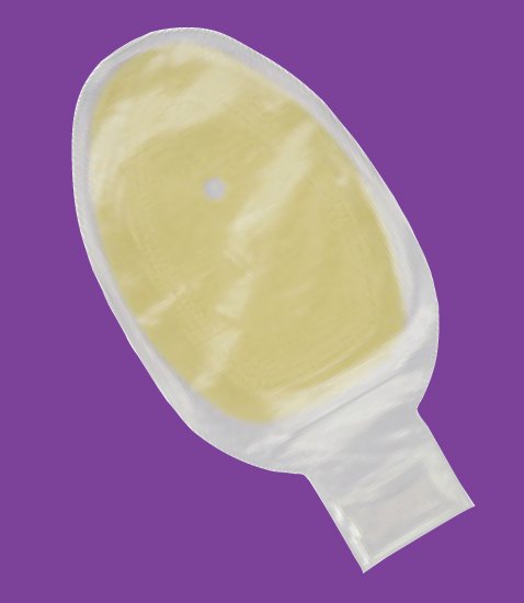 Eakin Fistula and Wound Drainage Pouch, 4-3/10 x 6-9/10 Inch-Fistula / Wound Drainage Pouch Eakin