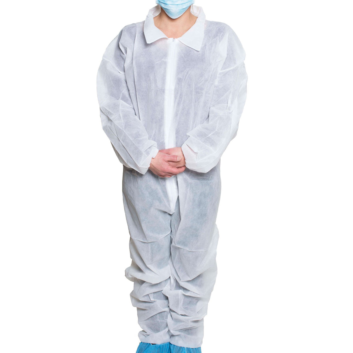 Dukal Coverall, White, Extra Large - Apparel>Coveralls - Dukal