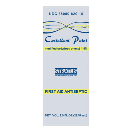 Stratus Castellani Paint Antiseptic Topical Liquid-Antiseptic Topical Liquid 1 oz. Bottle