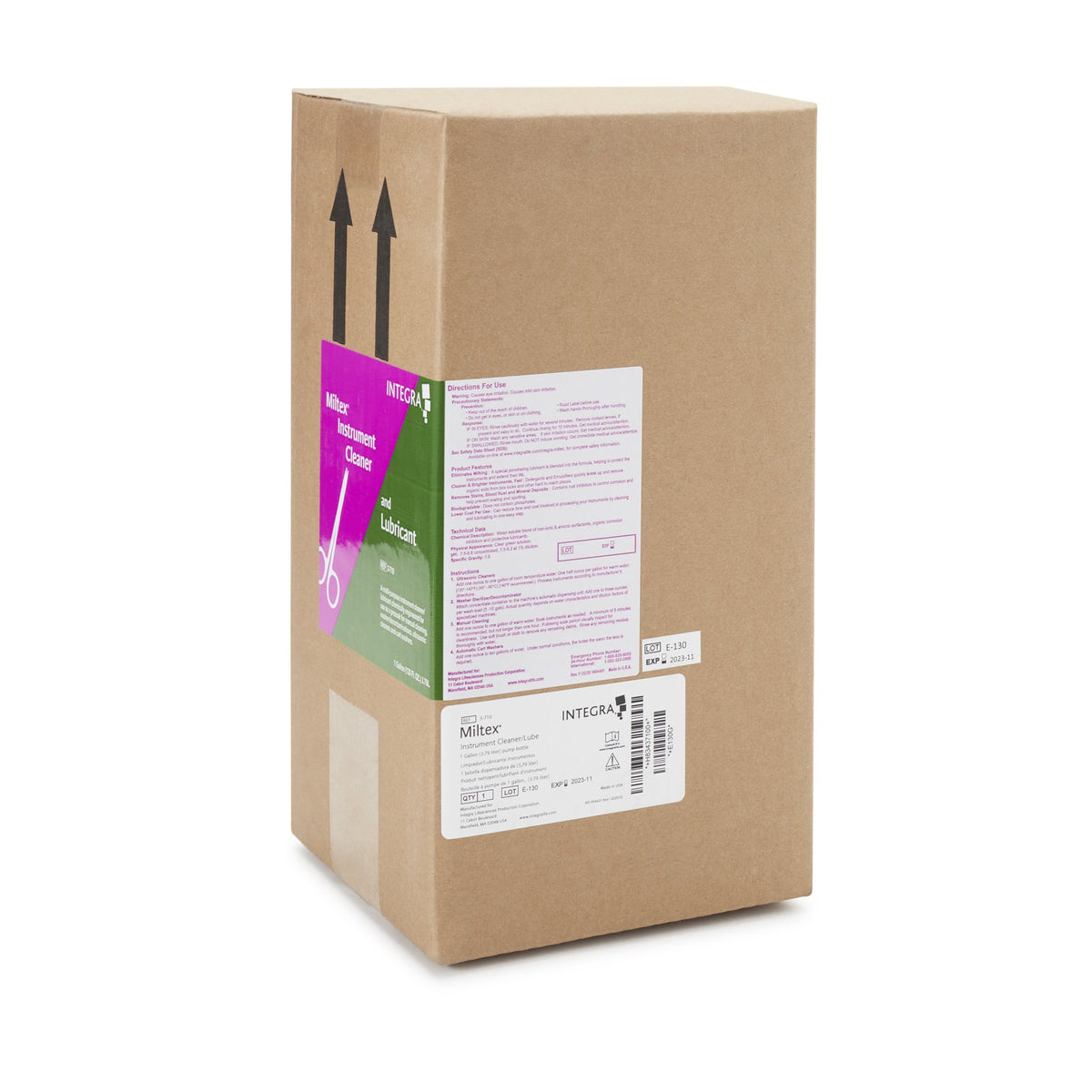 Miltex Instrument Detergent / Lubricant-Instrument Detergent Miltex Liquid Concentrate 1 gal. Jug Soap Scent