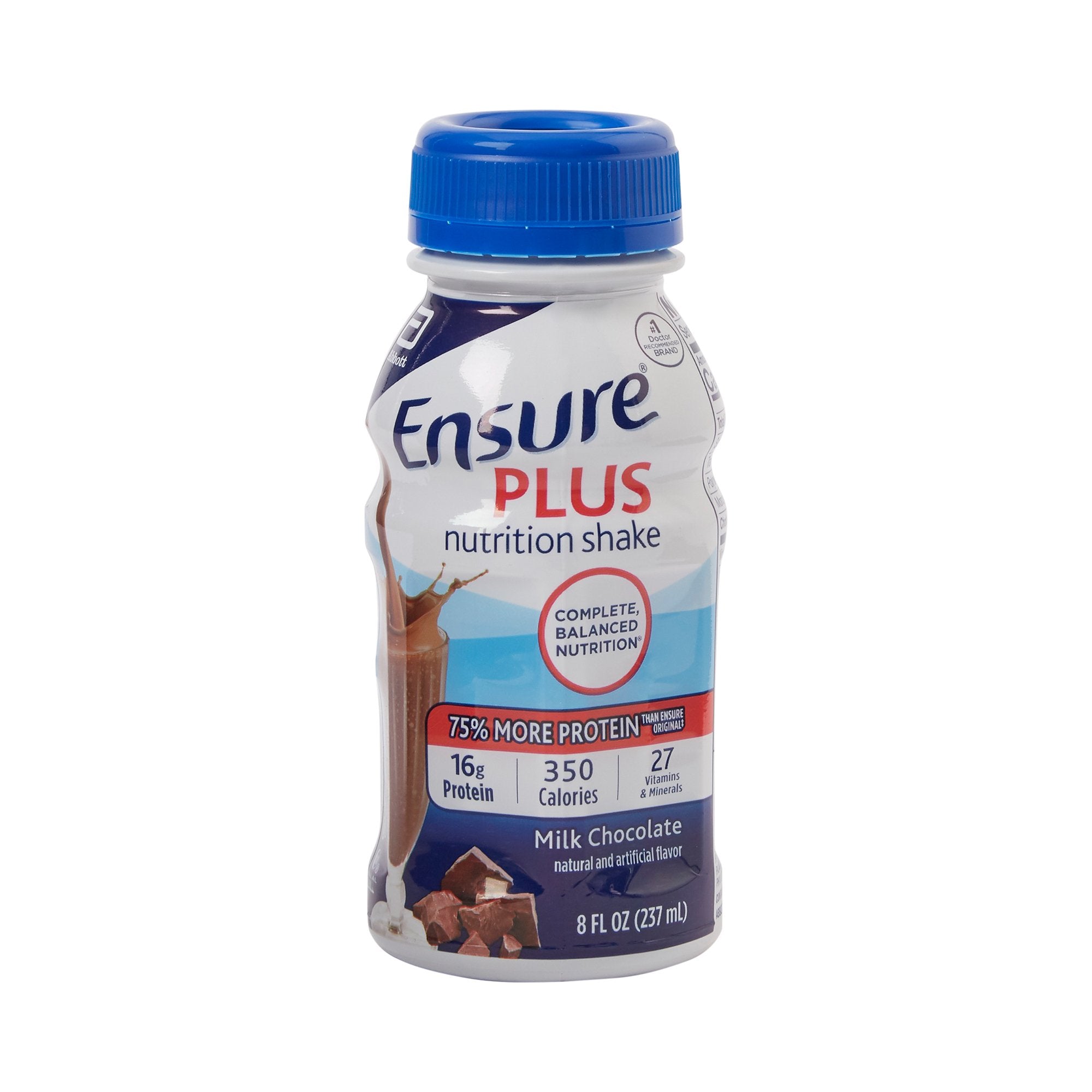 Ensure® Plus Therapeutic Nutrition, Chocolate, 8-ounce bottle - Nutritionals and Feeding Supplies>Nutritionals>Oral Supple...