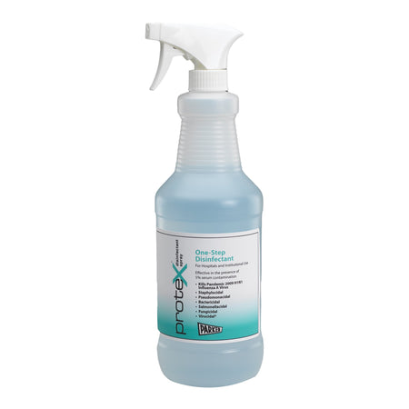 Protex Surface Disinfectant Cleaner, Lemon Scent, 32 oz.-Protex Surface Disinfectant Cleaner Broad Spectrum Pump Spray Liquid 32 oz. Bottle Lemon Scent NonSterile