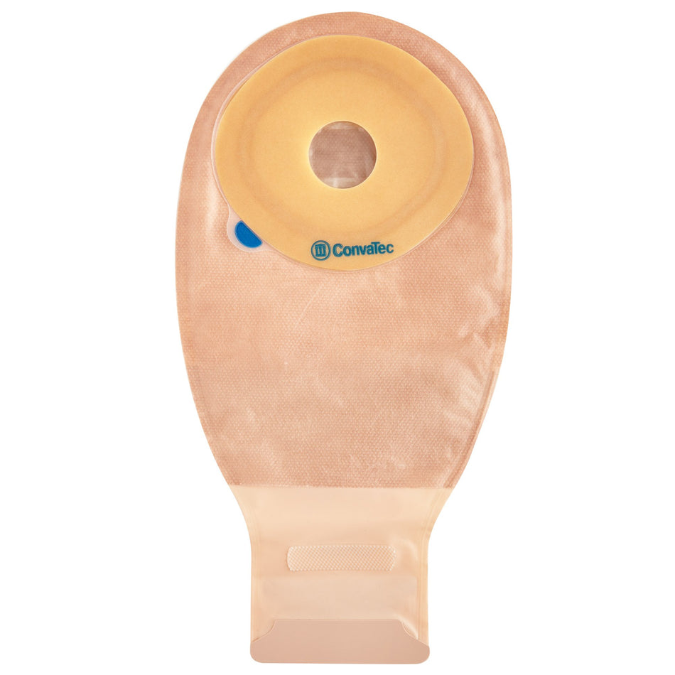 Esteem + One-Piece Drainable Opaque Filtered Ostomy Pouch, 12 Inch Length, 1-9/16 Inch Stoma-"Ostomy Pouch Esteem+ One-Piece System 12 Inch Length Flat, Pre-Cut 1-9/16 Inch Stoma Drainable"