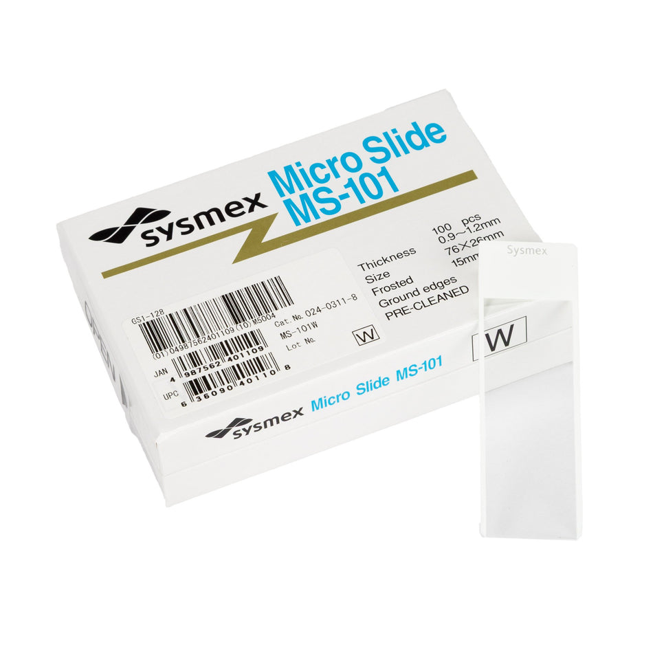 Microscope Slide Micro Slide 26 X 76 mm Frosted End - Clinical Laboratory>Laboratory Glassware and Plasticware>Microscope...