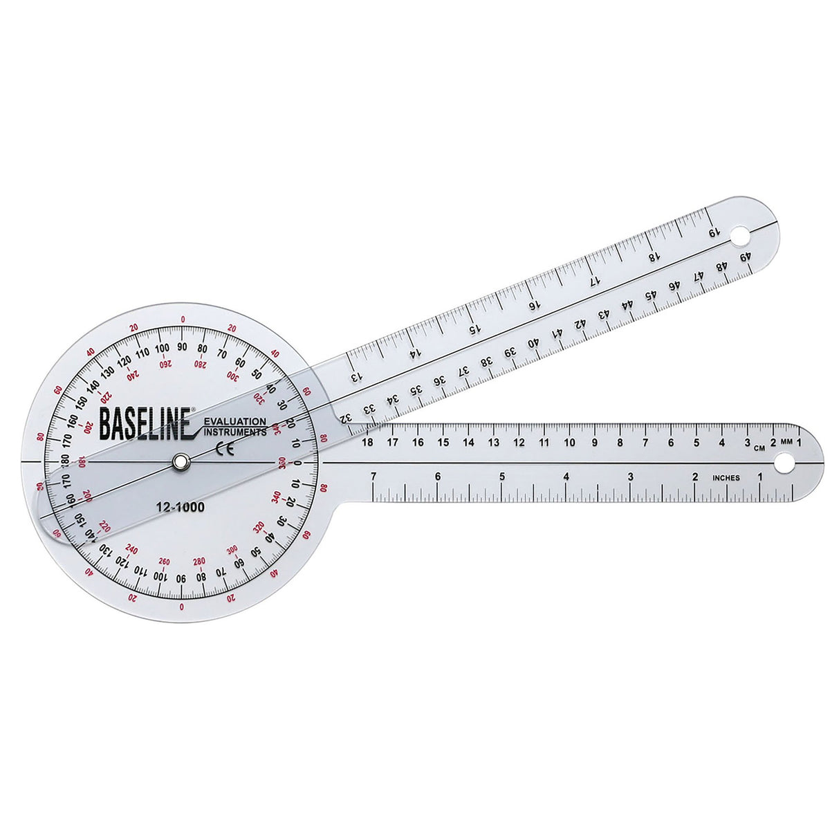 Baseline Goniometer, 12 Inch Arms-Baseline Goniometer