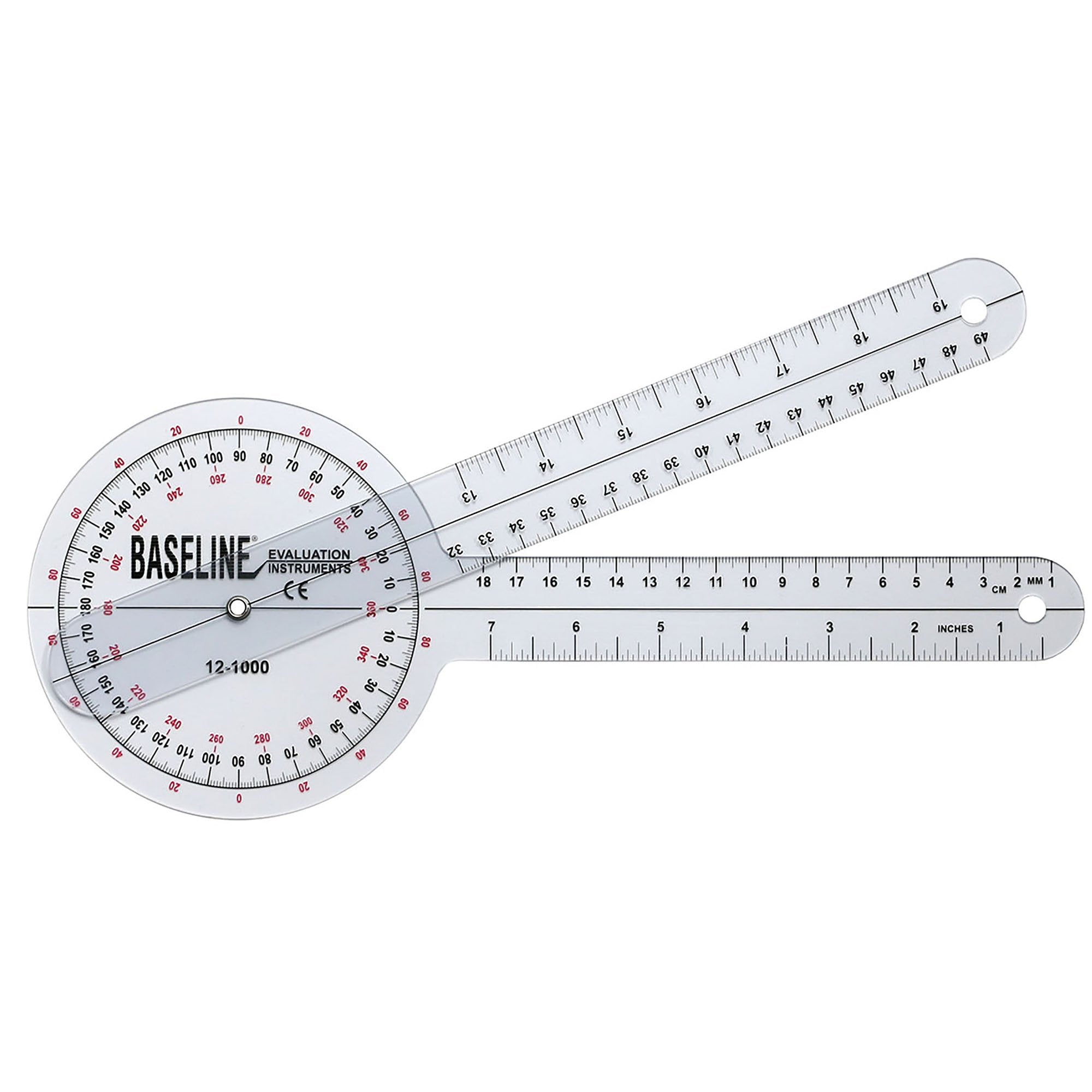 Baseline Goniometer, 12 Inch Arms-Baseline Goniometer
