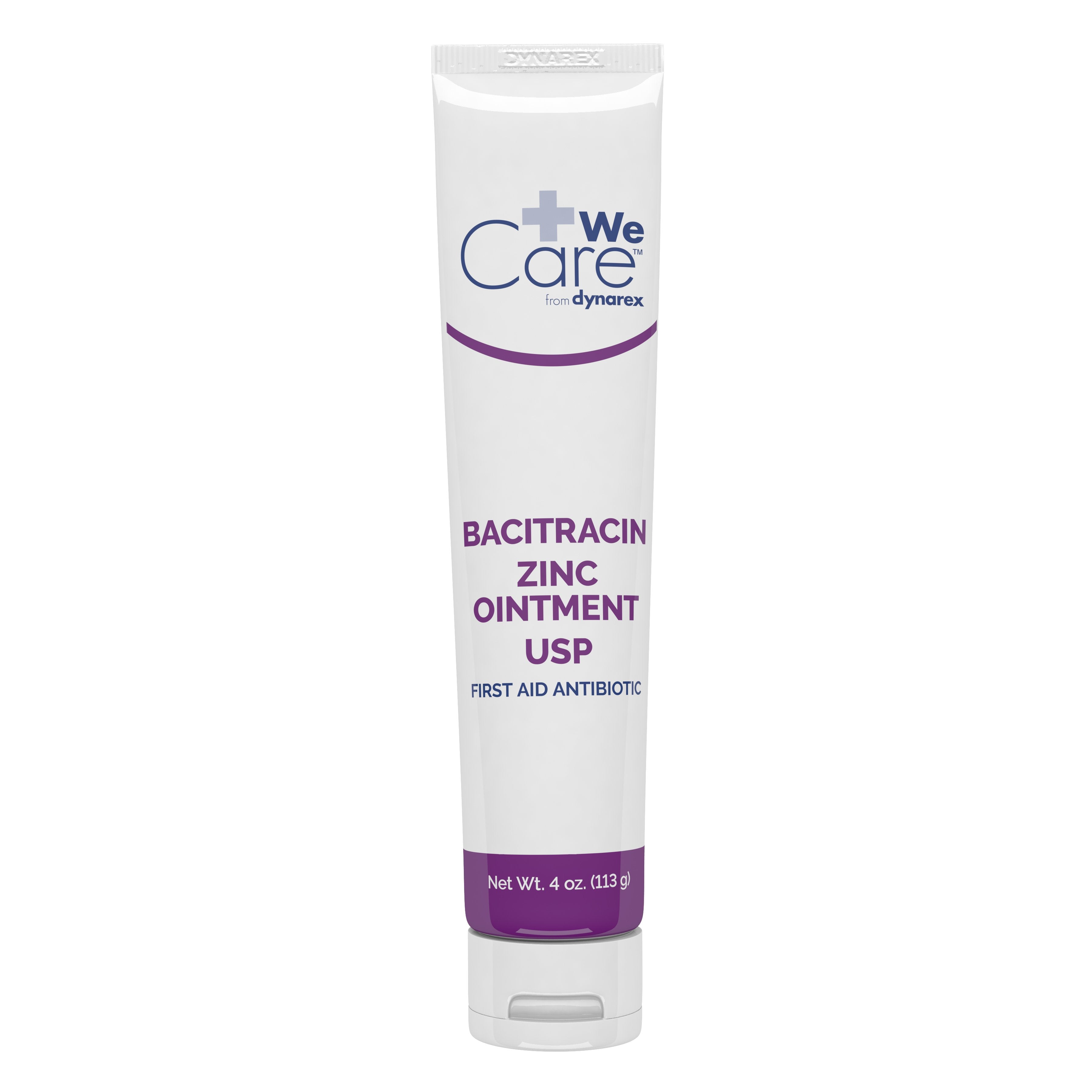 WeCare Bacitracin Zinc First Aid Antibiotic-First Aid Antibiotic WeCare Ointment 4 oz. Tube