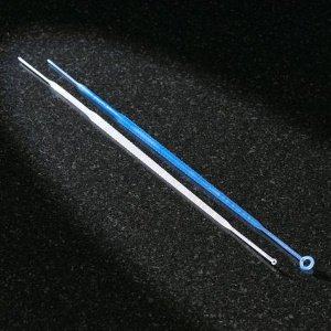 Globe Scientific Inoculating Loop with Needle-Inoculating Loop with Needle 10 ?L Polypropylene Integrated Handle Sterile