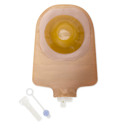 Premier One-Piece Drainable Beige Urostomy Pouch, 9 Inch Length, 1-1/8 Inch Stoma-"Urostomy Pouch Premier One-Piece System 9 Inch Length Convex, Pre-Cut 1-1/8 Inch Stoma Drainable"