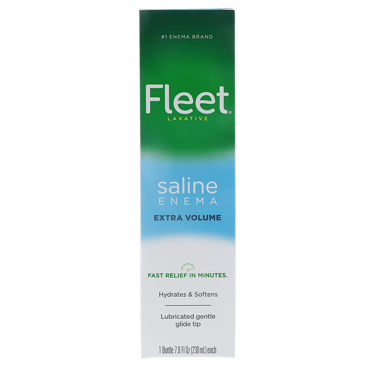 Fleet Monobasic Sodium Phosphate / Dibasic Sodium Phosphate Enema, 7.8 oz.-Enema Fleet 7.8 oz. 19 Gram - 7 Gram Strength Monobasic Sodium Phosphate / Dibasic Sodium Phosphate