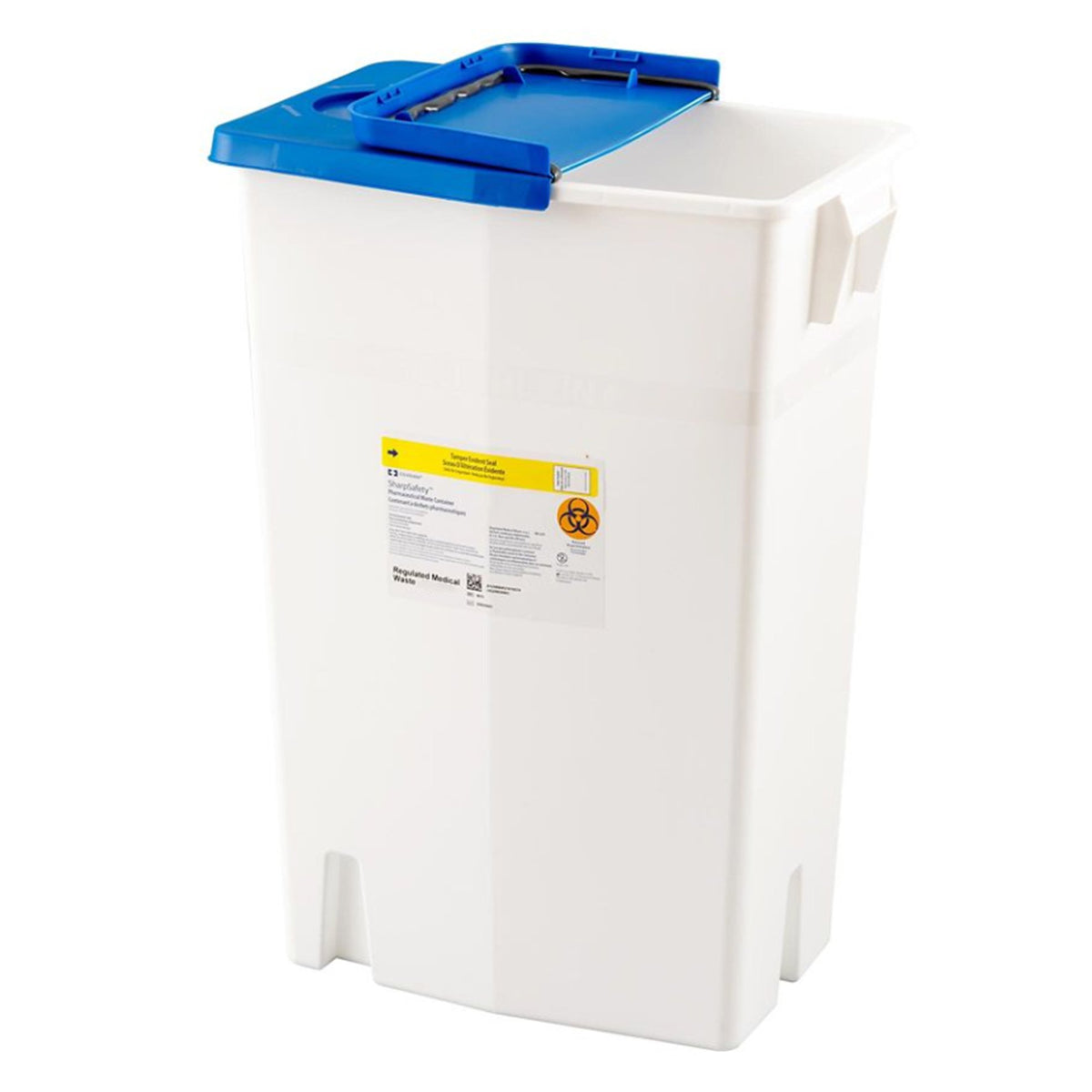 PharmaSafety™ Pharmaceutical Waste Container, 18 Gallon, 18.25 x 26 x 12.75 Inch - Needles and Syringes>Sharps Collectors>...