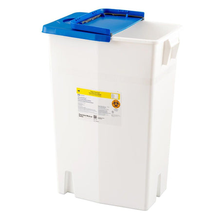PharmaSafety™ Pharmaceutical Waste Container, 18 Gallon, 18.25 x 26 x 12.75 Inch - Needles and Syringes>Sharps Collectors>...