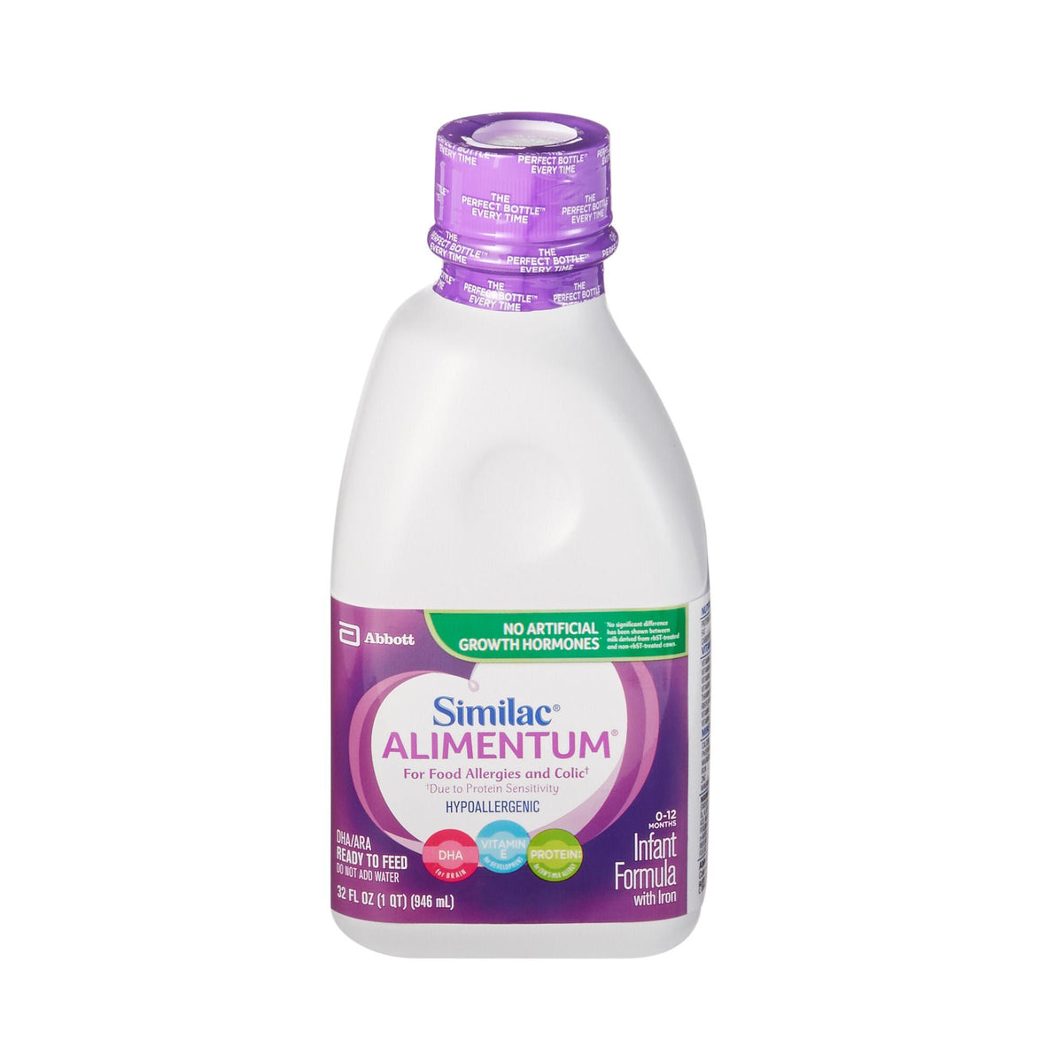 Similac® Alimentum® Ready to Use Infant Formula, 1-quart bottle - Nutritionals and Feeding Supplies>Nutritionals>Infant &...