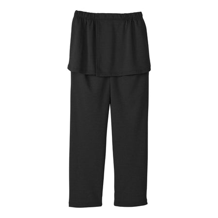 Silverts Open Back Adaptive Pants, 3X-Large, Black-Adaptive Pants Silverts Back Overlap 3X-Large Black Female