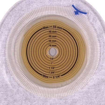 Assura One-Piece Drainable Transparent Urostomy Pouch, 10 Inch Length, 3/8 to 2 Inch Stoma-"Urostomy Pouch Assura One-Piece System 10-3/4 Inch Length Flat, Trim to Fit 3/8 to 2-1/4 Inch Stoma Drainable"
