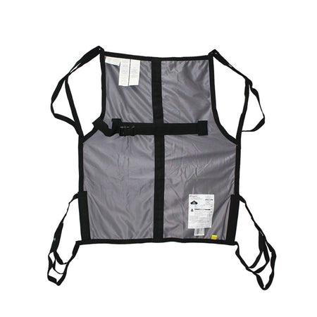 Hoyer Chainless Four-Point Cradle Seat Sling without Head Support, Medium-Patient Sling Hoyer One Piece 4 Point Cradle Without Head Support Loop Attachment Medium 125 to 250 lbs. Weight Capacity