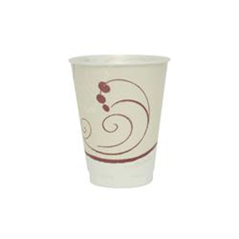 Trophy Plus Drinking Cup-Insulated Drinking Cup Trophy Plus 12 oz. Symphony Print Paper Disposable
