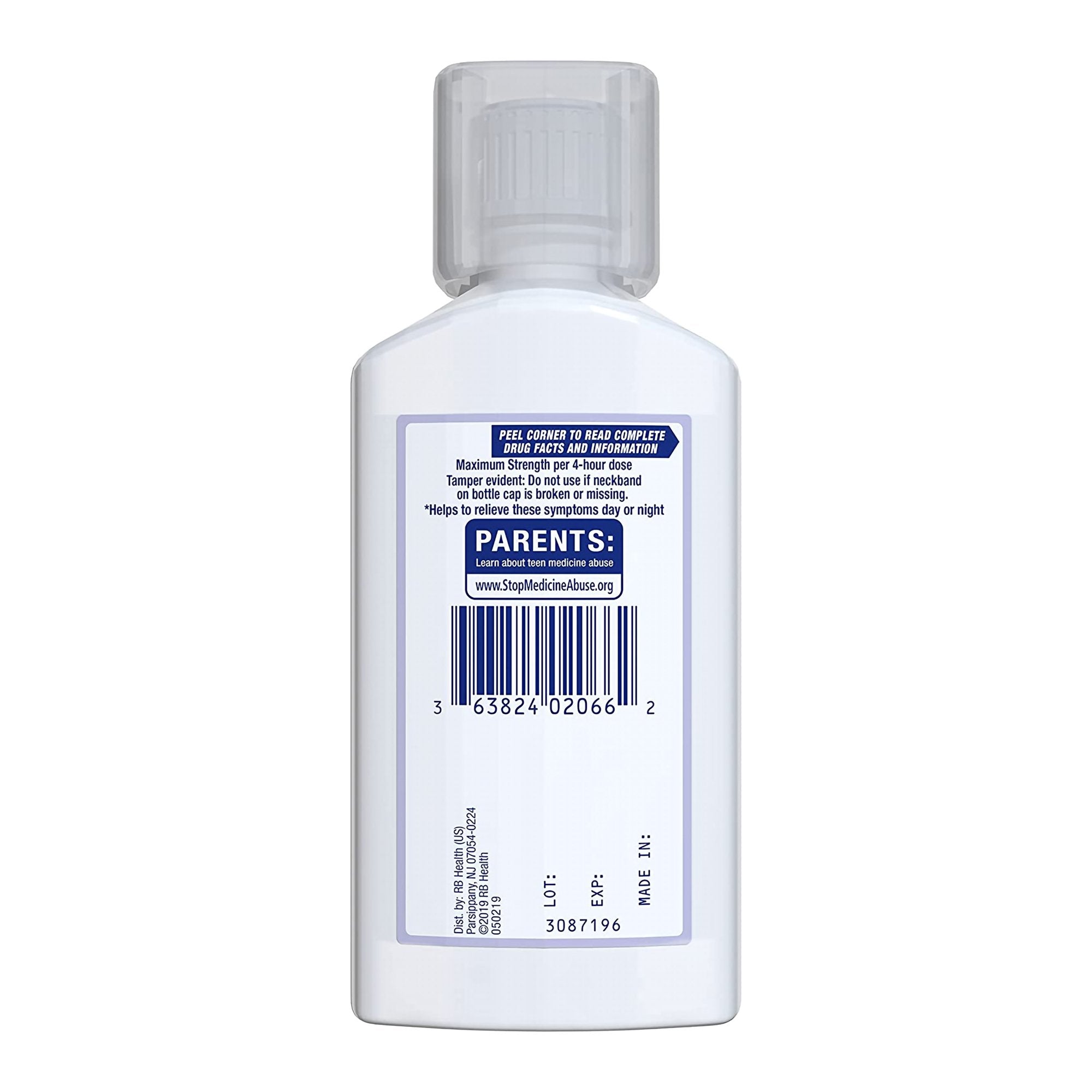 Mucinex Fast-Max Cold & Flu Cold and Cough Relief, 6-ounce Bottle-Cold and Cough Relief Mucinex Fast-Max Cold & Flu 650 mg - 20 mg - 400 mg - 10 mg / 20 mL Strength Liquid 6 oz.