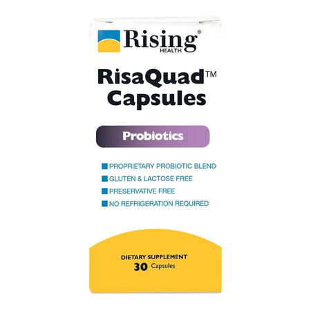 RisaQuad™ Probiotic Dietary Supplement - Pharmaceuticals>Over the Counter>Gastrointestinal>Probiotics - Rising Pharmaceuti...