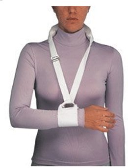 Collar and Cuff Arm Sling Procare® Web Strap / / Contact Closure / Buckle Closure One Size Fits Most