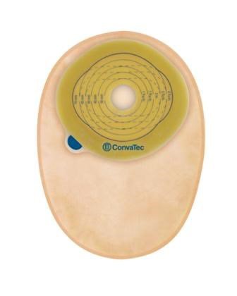Esteem + One-Piece Closed End Opaque Filtered Ostomy Pouch, 8 Inch Length, 13/16 to 2 Inch Stoma-Ostomy Pouch Esteem+ One-Piece System 8 Inch Length Trim to Fit 13/16 to 2-3/4 Inch Stoma Closed End
