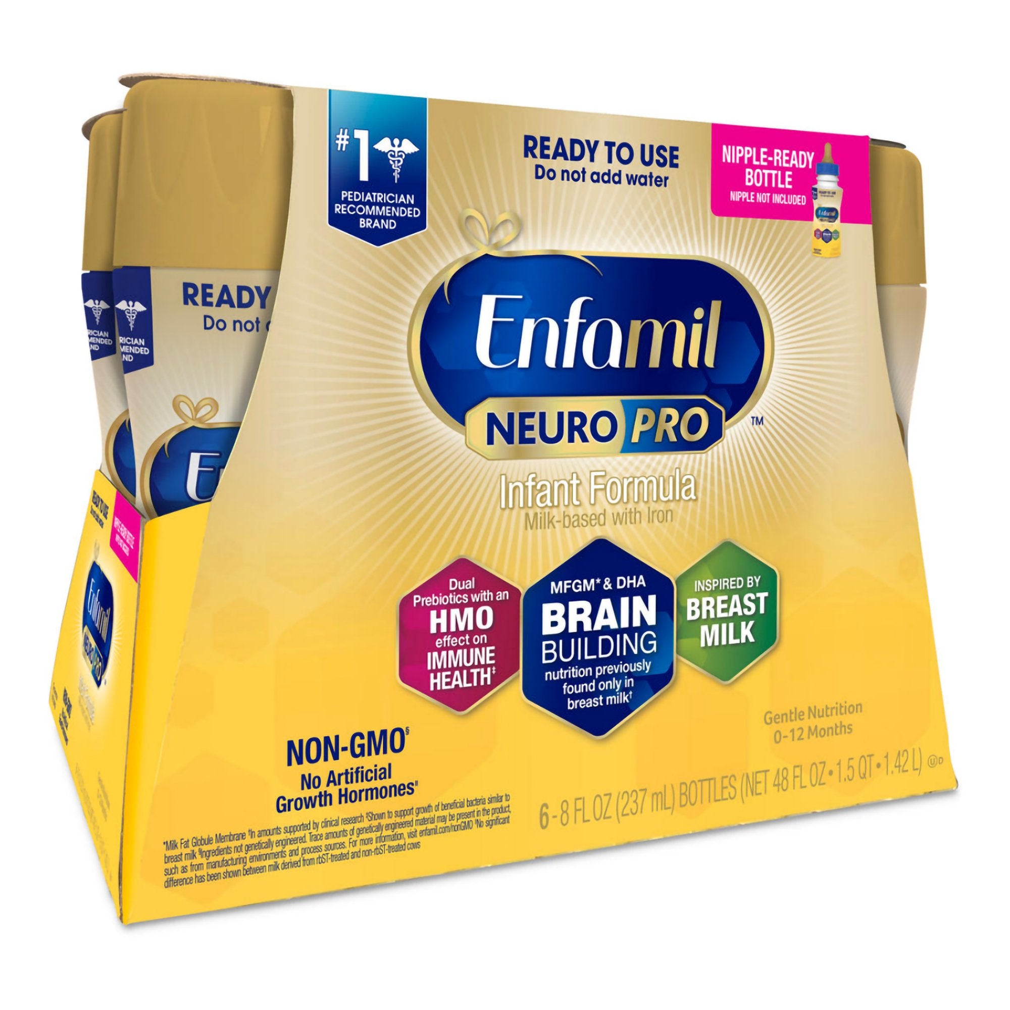 Enfamil NeuroPro™ Infant Formula, 8-ounce bottle - Nutritionals and Feeding Supplies>Nutritionals>Infant & Pediatric Formu...