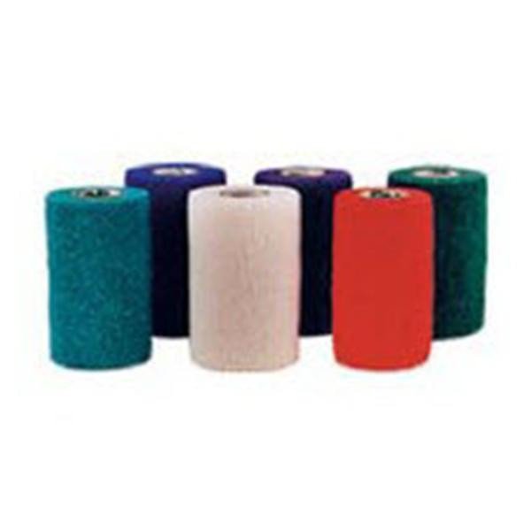 CoFlex NL Self-adherent Closure Cohesive Bandage, 3 Inch x 5 Yard-Cohesive Bandage CoFlex NL 3 Inch X 5 Yard Self-Adherent Closure Teal / Blue / White / Purple / Red / Green NonSterile 12 lbs. Tensile Strength