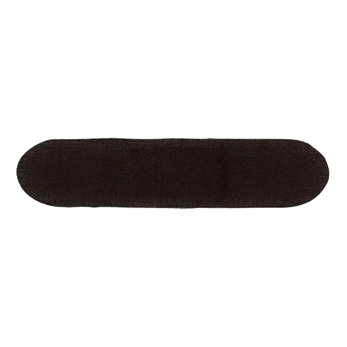 Patch Adhesive Strip with Charcoal, 3/4 x 3 Inch-Adhesive Strip Patch 3/4 X 3 Inch Bamboo / Activated Charcoal Rectangle Black Sterile