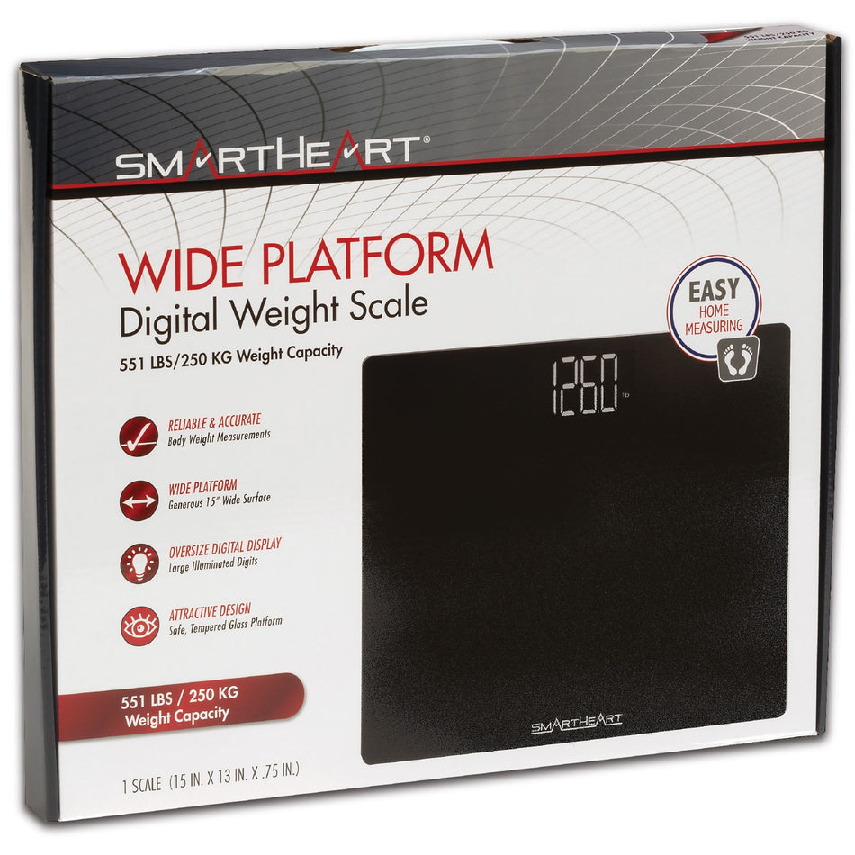 SmartHeart™ Digital Weight Scale - Diagnostic Instruments and Supplies>Scales and Body Composition Analyzers>Scales - Veri...