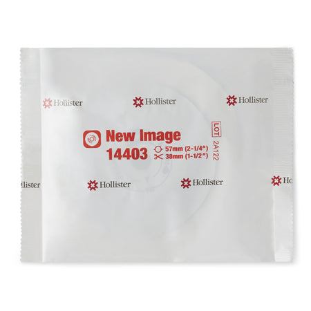 New Image Convex FlexWear Colostomy Skin Barrier With Up to 1 Inch Stoma Opening-"Ostomy Barrier FlexWear Trim to Fit, Standard Wear Adhesive Tape 57 mm Flange Red Code System Hydrocolloid Up to 1-1/2 Inch Opening"