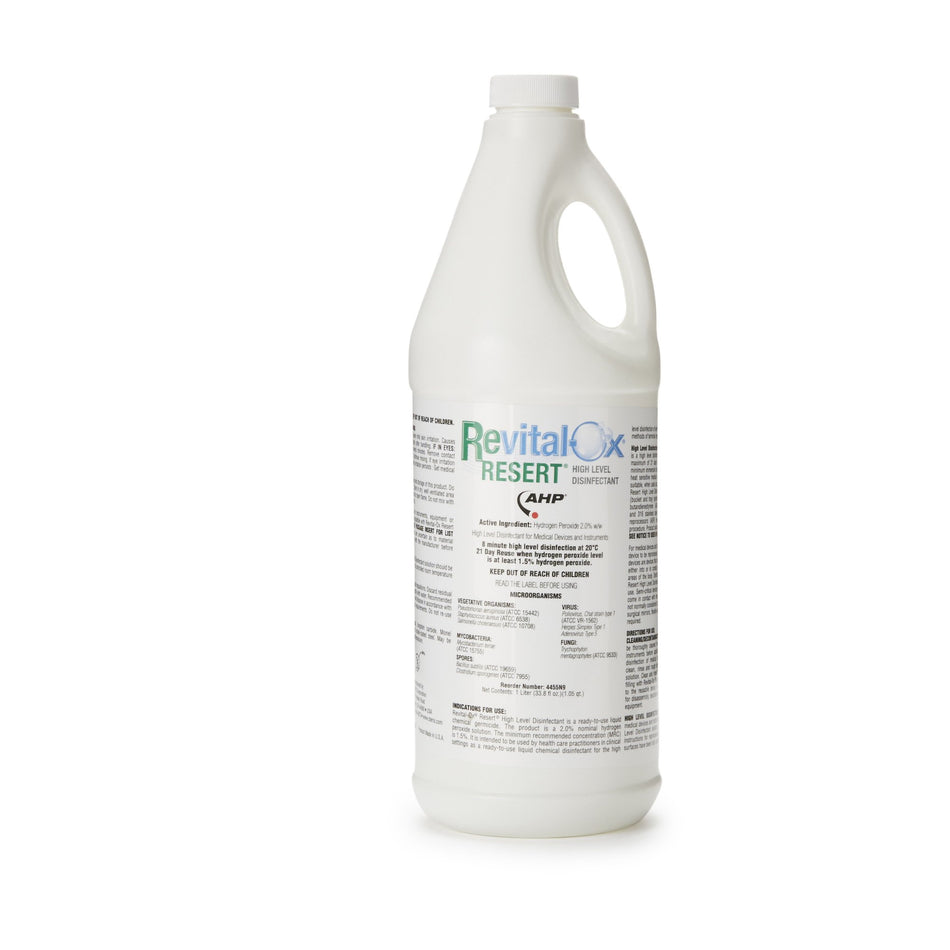 Revital-Ox� RESERT� Hydrogen Peroxide High Level Disinfectant, 1 Liter Bottle-Hydrogen Peroxide High-Level Disinfectant Revital-Ox� RESERT� RTU Liquid 1 Liter Bottle Reusable