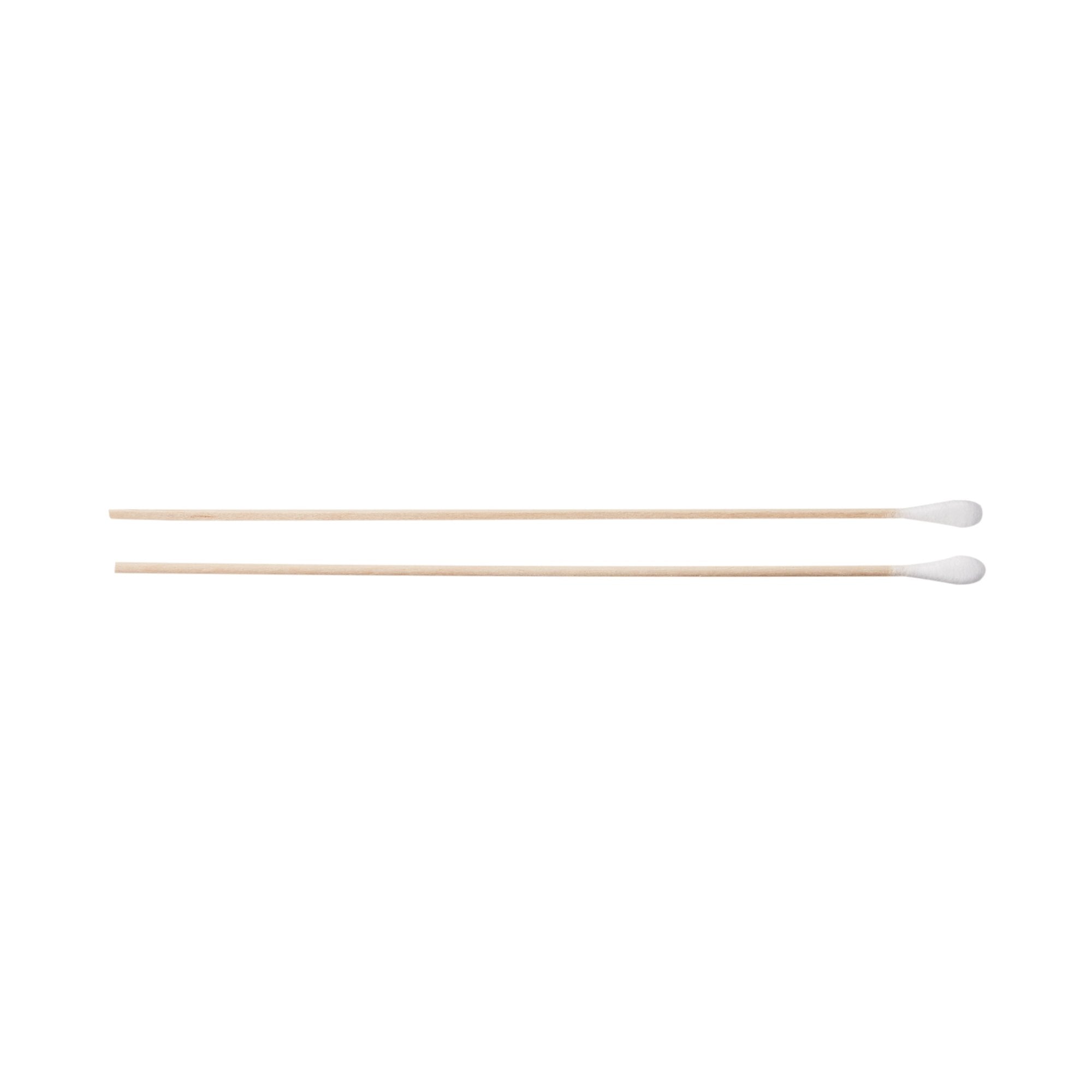 McKesson Cotton Tip Wood Shaft Swabsticks, 6-Inch Length-Swabstick McKesson Cotton Tip Wood Shaft 6 Inch Sterile 2 per Pack
