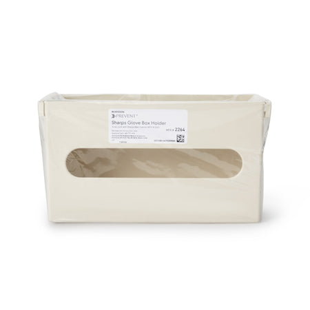 McKesson Prevent Glove Box Holder-Glove Box Holder McKesson Prevent Vertical Mounted 1-Box Capacity Putty 3-7/8 X 6-1/2 X 11 Inch Plastic