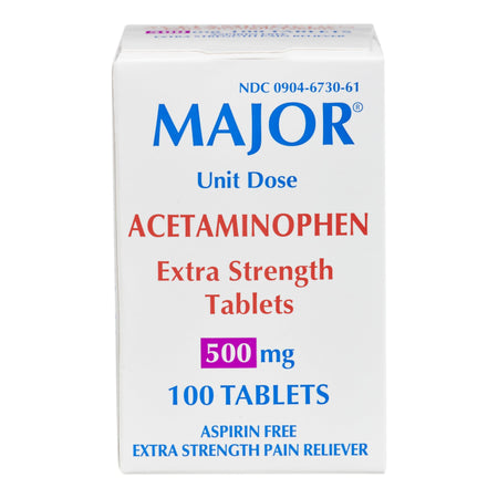 Major® Acetaminophen Pain Relief - Pharmaceuticals>Over the Counter>Pain Relief - Major Pharmaceuticals
