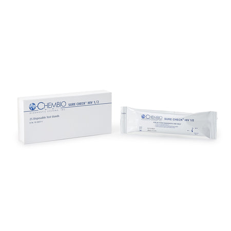 Sure Check HIV-1/2 Antibody Sexual Health Test Kit-Sexual Health Test Kit Sure Check HIV-1/2 25 Tests CLIA Waived Sample Dependent